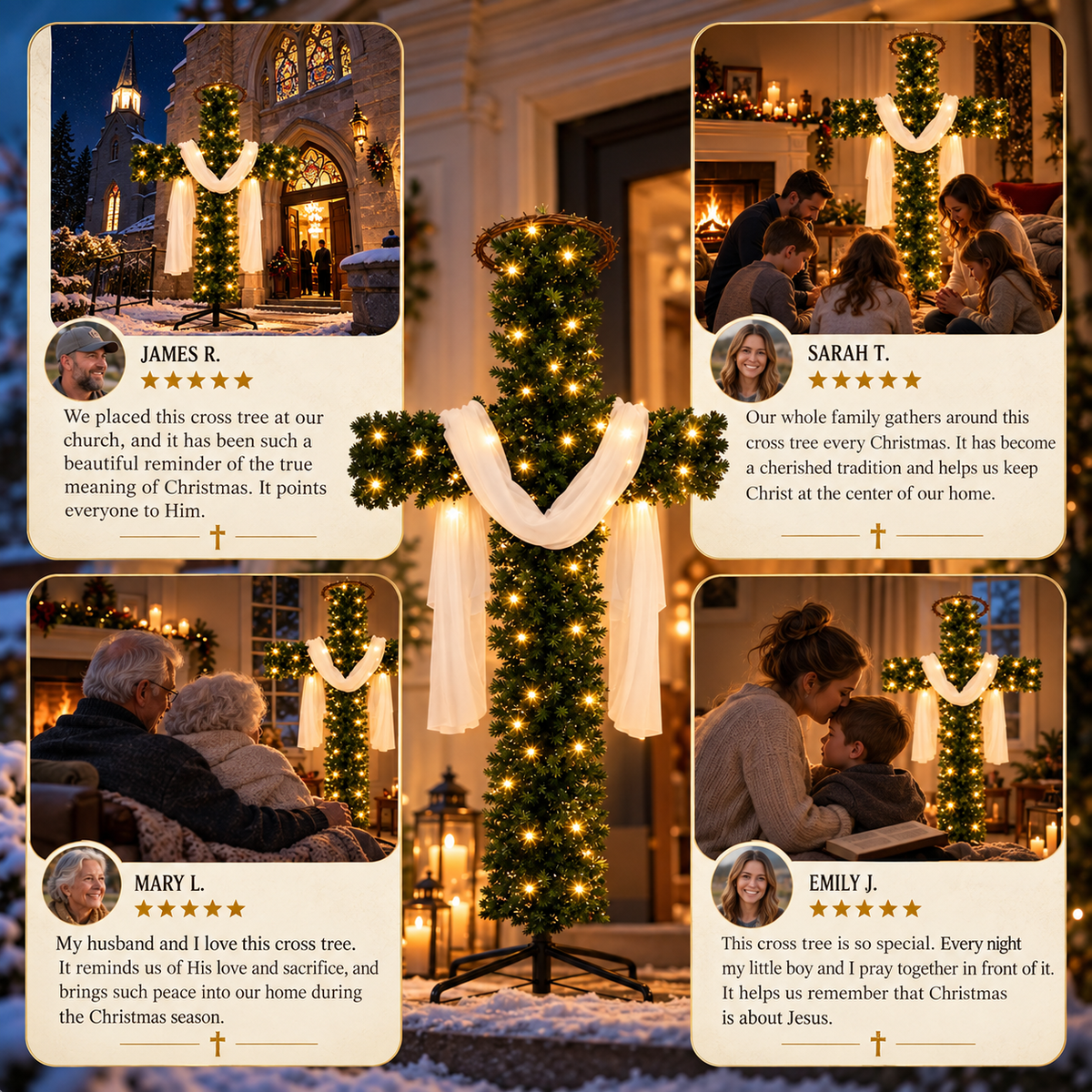 EverCross™ - The Christmas Tree of Faith